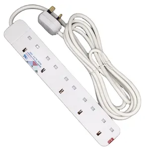 Saudi Arabië 5 Way Elektrische Power Extension Socket