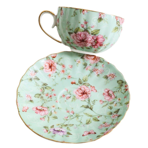 Juego de Taza y Platillo de Cerámica Ecológica de Lujo Moderno para Té, para Uso Doméstico, Venta Directa de Fábrica - Product Image 5