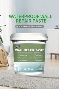 Mastic de réparation de mur à séchage rapide, imperméable, pâte de réparation de cloison sèche pour les fissures, les trous et les fissures dans les murs - Product Image 2