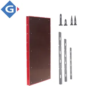 Construction accessories Euro Form steel frame plywood steel shuttering plates formwork