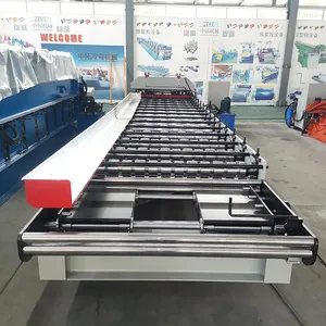 アゼルバイジャン金属鋼色亜鉛メッキ材料3D施釉タイル屋根タイル製造圧延機