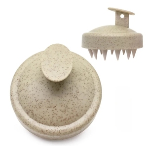 Silicone Shampoo <b>Brush</b> Head Scalp Massage Comb Hair Washing Comb Body Massage <b>Brush</b> <b>Bath</b> Shower <b>Brush</b> Salon Hairdressing Tool - Product Image 5