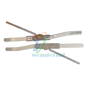 Il ginocchio della gamba ortotica protesica della serratura a molla a cricchetto del produttore fa perno sull'articolazione del ginocchio ortotica dell'attrezzatura di terapia fisica - Product Image 4