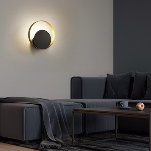 Minimalist Nordic Style Creative Wall Lamps Postmodern Design for Luxury Background Wall Bedroom <b>Side</b> Hallway for Living Room - Product Image 1