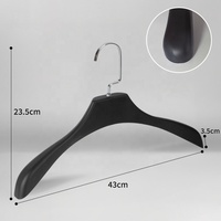 Cintre à vêtements antidérapant en PP moulé par injection, écologique et de qualité supérieure, avec encoches pour les épaules, idéal pour costumes, manteaux et garde-robes