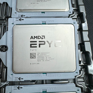 Процессор AMD EPYC 74F3 100-000000317, 3.2ГГц, 24 ядра, 48 потоков, SP3, 240Вт, серия 7003 - Product Image 3