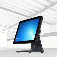 15.6 pouces TS156 double écran caisse enregistreuse Windows/Android tout en un système de terminal Pos pour magasin de détail
