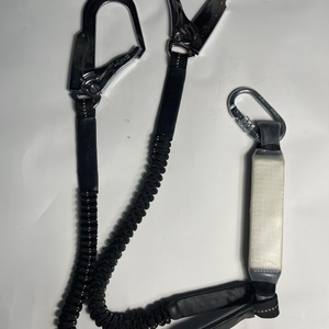 Popular Black Link Bungee Cord Harness Price Safety Retractable <b>Belt</b> Webbing - Product Image 4
