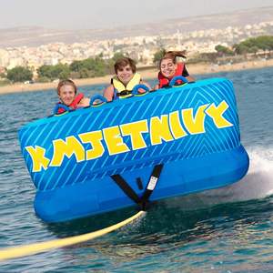 Customized inflatable nylon cloth cover for towable on water <b>sofa</b> for water skiing <b>air</b> cushion for inflatable towing on the sea - Product Image 4
