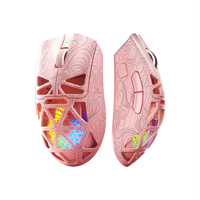 Souris ergonomique légère PAW3311 DPI12000 pour droitiers, moules personnalisés OEM/ODM, souris sans fil RGB, mini 53G