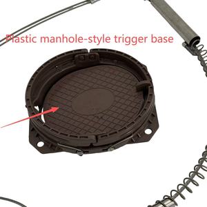 Piège à animaux sauvages robuste à pédale avec verrouillage unidirectionnel et tension instantanée - Product Image 3