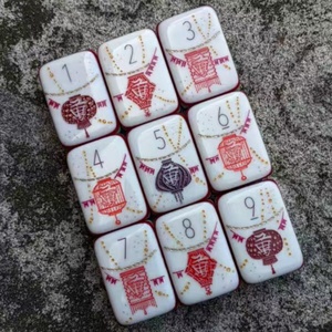 American Luxury Elegant 160-Card 6 Layers <b>Mahjong</b> Tiles <b>Set</b> Acrylic Eco-Friendly Modern Style Artwork - Product Image 4
