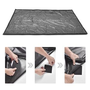 Tapis de confinement de Style industriel personnalisable DB 7'9 "x 16 'pour voitures PVC et vinyle Tapis de sol de neige Technique tissée - Product Image 3