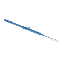 Loupette dentée à dents de scie Kansas 3*12mm en titane, instrument chirurgical ophtalmique