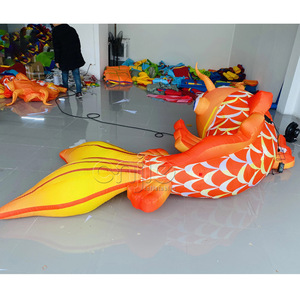 ไฟประดับตรุษจีน บอลลูนกา<span class=keywords><strong>ร์</strong></span>ตูนเป่าลม ตกแต่งงานเทศกาล ตัวมาสคอตปลาคราฟเป่าลมขนาด<span class=keywords><strong>ยักษ์</strong></span> - Product Image 4