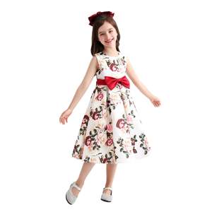Nouvelle Robe Imprimée Princesse 2022 pour Filles, Robe de Soirée pour Enfants et Jeunes Filles, Tenue Enfant - Product Image 3