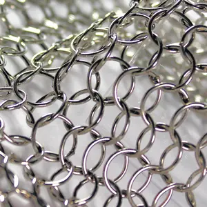Factory Direct Selling Stainless Steel Decorative Wire Braided Mesh Decorating Wire Mesh For Furniture