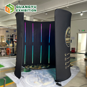 Cabine photo professionnelle <span class=keywords><strong>360</strong></span> degrés de 10 pieds sur 9 pieds, cabine vidéo <span class=keywords><strong>360</strong></span>, toile de fond tendue, cabine photo portable - Product Image 4