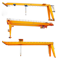 Grue semi-portique monopoutre électrique télécommandée à déplacement sur rail, haute technologie, modèle BMH 1T 3T 5T 10T 16T