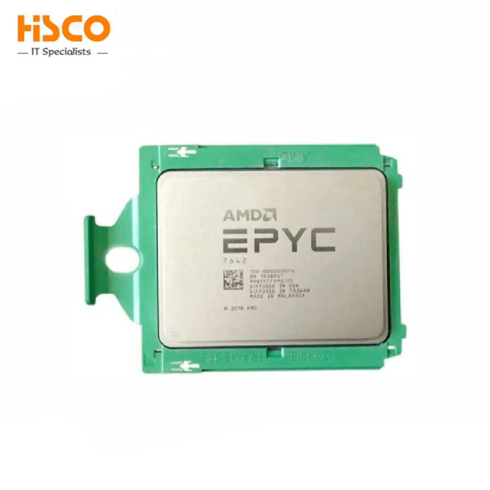 Marka yeni orijinal 100-000000074 100-100000074WOF AMD 7002 serisi EPYC 7642 48 çekirdekli 2.30 GHz SP3 225W 1P/2P sunucu işlemcisi