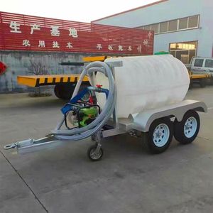 ถังพ่วงถังน้ำพลาสติก2000L พร้อมปั๊มขนาดเล็ก - Product Image 2