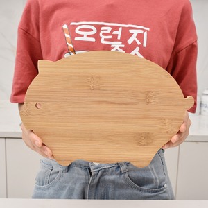 Tabla de cortar de doble cara para clasificar alimentos cocinados, tabla de cortar multiusos para el hogar, diseño creativo de dibujos animados - Product Image 4