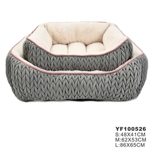 Venta al por mayor, cómoda y acogedora cama para mascotas de calidad <span class=keywords><strong>superior</strong></span>, cama de diseño para interiores para perros y gatos - Product Image 6
