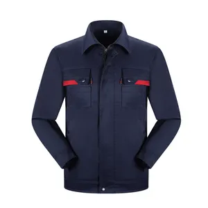 Custom Cargo Pants Men High Quality Cotton Work Clothes Manufacturer Canvas Workwear Jacket