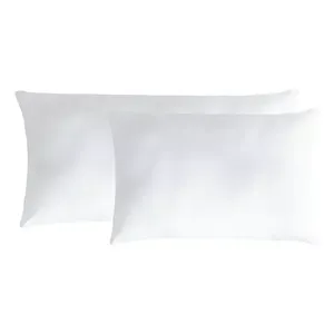 Oreiller standard Vianney, rectangulaire, garnissage en coton polyester, lavable en machine, pour dormir - Product Image 1