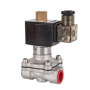 Válvulas Solenoides Neumáticas 2W-15BK Suministradas por el Fabricante, de Acero Inoxidable de 4 Puntos, de Dos Posiciones, Bidireccionales, Tipo Normalmente Abiertas - Product Image 1