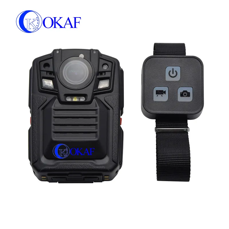 Portable Wearable 1080P High Definition IP68 64G IR Worn Body Camera with WiFi Function