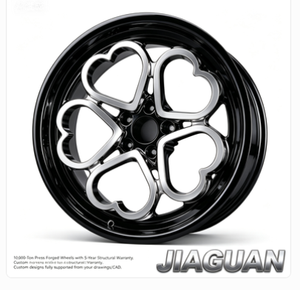 Wielen voor auto's 15 <span class=keywords><strong>16</strong></span> 20 inch velgen lichtmetalen zwart klassiek multispaaks 4x4 groothandel gegoten wielen voor AITO BYD - Product Image 2