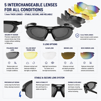 Lunettes de sport polarisées tendance en silicone pour le cyclisme sur route et le ski, lunettes de soleil unisexes pour hommes et femmes, nouvelle protection UV, lunettes de cyclisme