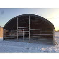 Abri pour bétail, chevaux, moutons et autres animaux, résistant aux UV, en PVC robuste, imperméable, pour l'extérieur