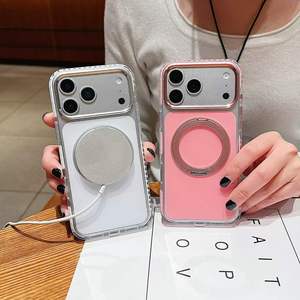 360 °   เคสโทรศัพท์แบบวงแหวนหมุนได้ สำหรับ iPhone 18 17 Pro Max 17 Air 16 Plus 15 14 13 12 Pro ป้องกันแรงกระแทก กันตก  ฝาหลังแข็ง - Product Image 6