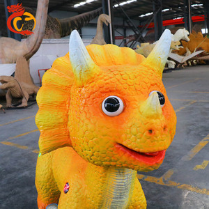Giải Trí Coin Vận Hành <span class=keywords><strong>Kiddie</strong></span> Điện Dinosaur Ride Xe Đối Với Mall - Product Image 1