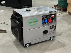 3KVA 5KVA 6KVA 8KVA 10kva 15kva 20kva 엔진 400 시리즈와 소형 휴대용 디젤 발전기 - Product Image 2