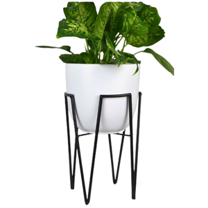 Ensemble de deux jardinières de fleurs en laiton plaqué jardinière décorative extérieure sur mesure jardinière de sol de style classique - Product Image 2