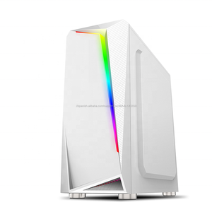 Gaming <span class=keywords><strong>ATX</strong></span> caso nuevo diseño de la <span class=keywords><strong>caja</strong></span> de la PC de la <span class=keywords><strong>Torre</strong></span> del chasis del ordenador de escritorio de C005 blanco - Product Image 5