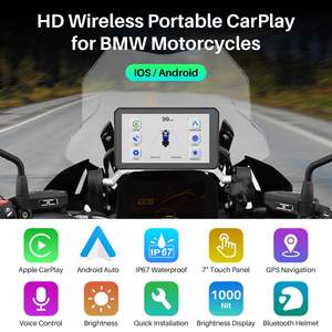 Navegador GPS <span class=keywords><strong>para</strong></span> Motocicleta <span class=keywords><strong>BMW</strong></span> con Pantalla de 6 Pulgadas, Resistente al Agua IP67, Bluetooth Dual, TPMS, CarPlay y Android Auto - Product Image 6