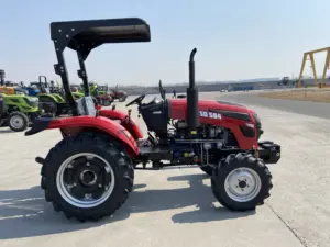 Agriculture de tracteur de HT504-E de machines agricoles du tracteur 50HP4WD avec la direction hydraulique