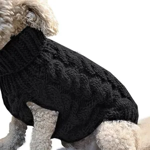 2024 vendita più calda Amazon Best Seller autunno inverno vestiti a due gambe di piccole e medie dimensioni Pet Dog maglione per cane con più caldo