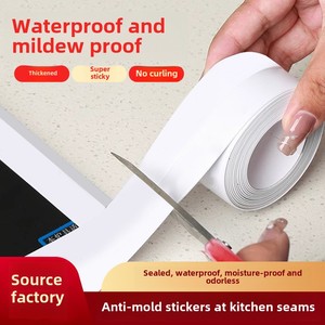<span class=keywords><strong>Nastro</strong></span> doccia <span class=keywords><strong>impermeabile</strong></span> Anti-stampo in PVC per <span class=keywords><strong>cucina</strong></span> <span class=keywords><strong>e</strong></span> <span class=keywords><strong>bagno</strong></span> per sigillare <span class=keywords><strong>e</strong></span> mascherare <span class=keywords><strong>nastro</strong></span> adesivo - Product Image 6