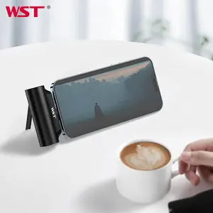 WST Produkte China Großhandel tragbare Power Bank benutzerdefinierte Power Bank Mini-Power Bank 5000mah mit Stecker