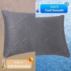 Almohadas Enfriamiento Almohadas de espuma viscoelástica para dormir Ajustable Medio Firme Espalda y sueño lateral - Product Image 2