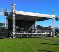 Plateforme de scène événementielle imperméable, grande scène pour concert