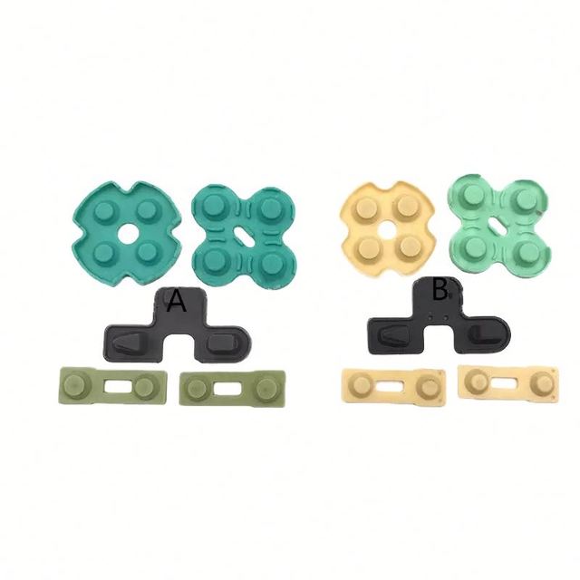 2026R Replacement Wired Conductive Silicone D Pads Button for PS2 Controller Repair Part Game Accessories