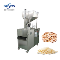 Mesin Pemotong Kacang Bermotor Sowin untuk Kacang Tanah, Almond, Mete & Lainnya - Penggunaan di Toko Roti, Bahan Stainless Steel, Kapasitas Tinggi