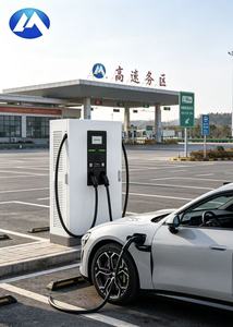 Borne de Recharge Rapide DC pour Véhicules Électriques 160kW, Protection IP55, Écran Tactile LED 7 Pouces, Sortie 200-1000V pour Stations de Recharge Autoroutières et Logistiques - Product Image 3