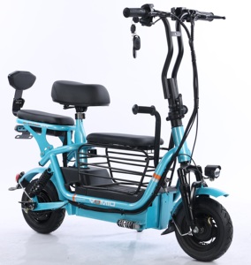 <span class=keywords><strong>Bicicletta</strong></span> <span class=keywords><strong>Elettrica</strong></span> da Città <span class=keywords><strong>con</strong></span> Batteria al Litio 48V 400W, Ruote da 10 Pollici e <span class=keywords><strong>Cestino</strong></span> - Vendita all'Ingrosso - Product Image 2